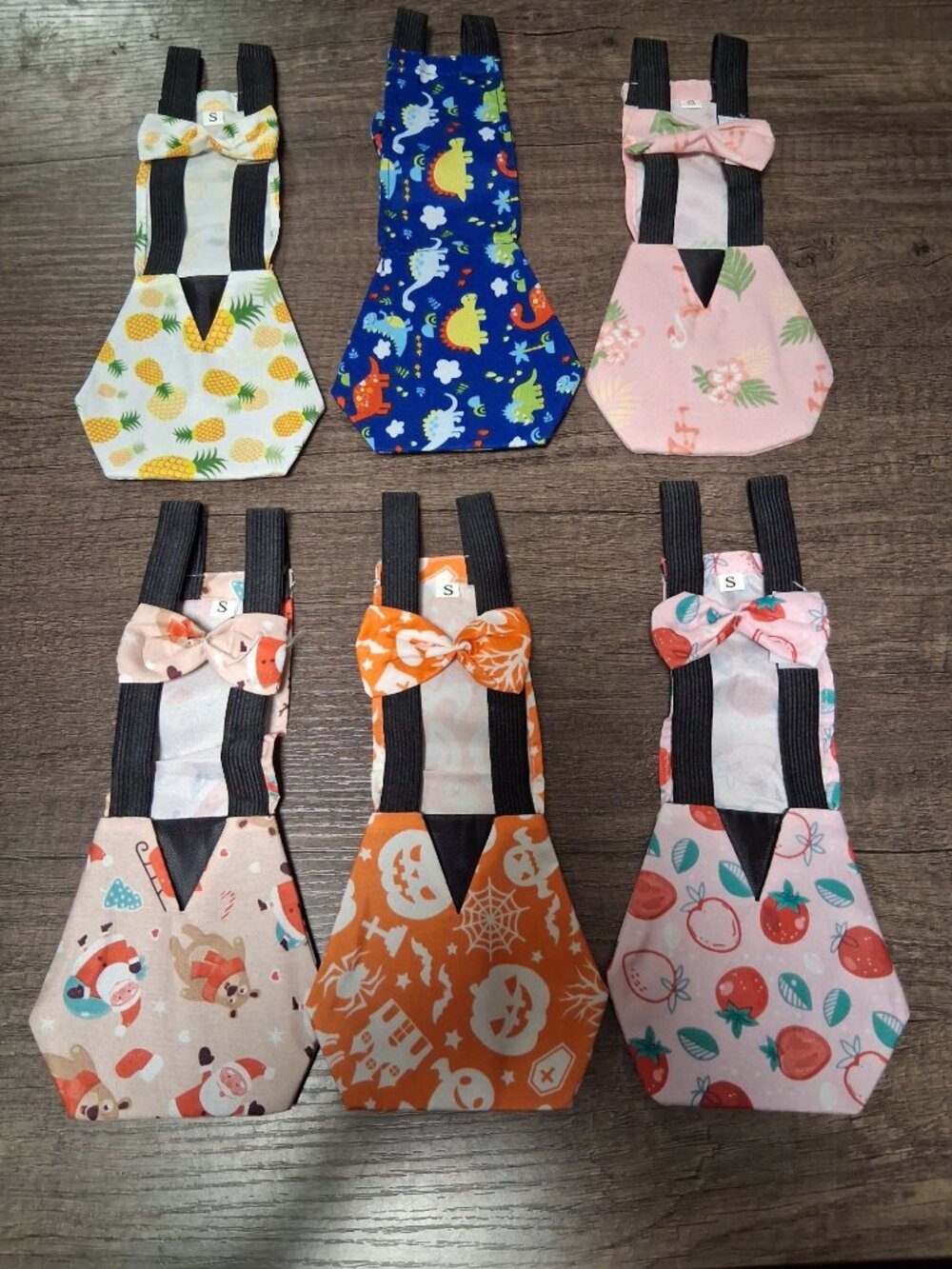 Chicken Poultry Diapers and Bowtie Size Small Seasonal Cute Prints